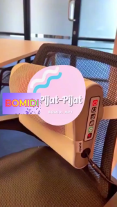 BOMIDI Massage Pillow MP1 หมอนนวดคอไฟฟ้า หมอนนวดไฟฟ้า เครื่องนวดคอ ระบบอัตโนมัติ ได้ทุกส่วน นวดคอ/บ่า/ไหล่/สะโพก/ขา หนัง PU ปรับได้ 3 ระดับ