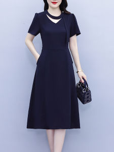 DAIXIANGFEIZI | Slimming Dress for Summer New Petite and Plus Size Trendy Midi