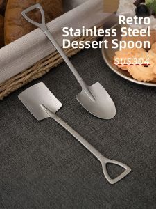 CHUANGGUANJIA | Creative Vintage 304 Stainless Steel Small Spoon