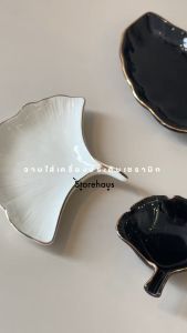 จานใส่สบู่ จานเซรามิก ชุดวางของใช้ในห้องน้ำ ห้องนอน