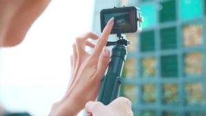 Telesin Action Camera Second Gen Aluminum Alloy Monopod Selfie Stick Extendable Pole with Tripod for Insta360 DJI Osmo GoPro Akaso SJCAM etc GP-MNP-090-S