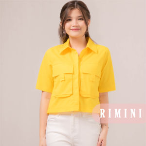 RIMINI - Kemeja BerLengan - Bernette Cargo Shirt Top - 7645-1