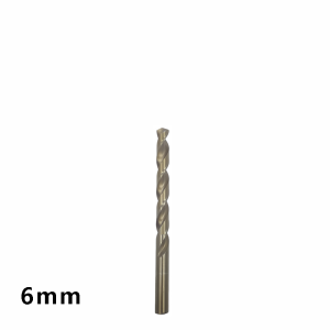 6mm M35 HSS-Co Cobalt Twist Drill Bit 135° Split Point Straight Shank Drill for Stainless Steel Metal Wood Aluminum Drilling T