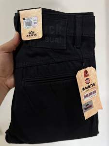 MICK KASUAL KANVAS SULFUR/Chinos kanvas sulfur pria