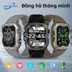 Đồng Hồ Thông Minh Cuộc Gọi Bluetooth Cho Huawei Xiaomi - Thiết Bị Theo Dõi Thể Thao Ngoài Trời Chống Nước GPS Cấp Quân Sự Có Đèn Pin Cho Nam Nữ Theo Dõi Sức Khỏe Và Giấc Ngủ