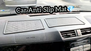 Car Anti Slip Mat Diamond Pattern Dashboard Mat | Alas Anti Gelincir Pad Dashboard Kereta | Non Slip Pad Deco Mat Kereta