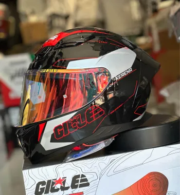 GILLE KERENA Full Face Helmet with Revo Lens Installed and Free Clear Lens