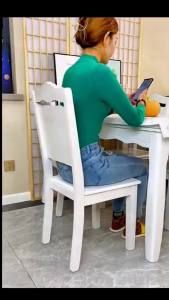 4 ชิ้นซิลิโคนขาเก้าอี้ขา Caps สี่เหลี่ยมผืนผ้าสแควร์รอบลื่นยางฟุตแผ่นป้องกันฝาครอบด้านล่างแผ่นชั้น protector