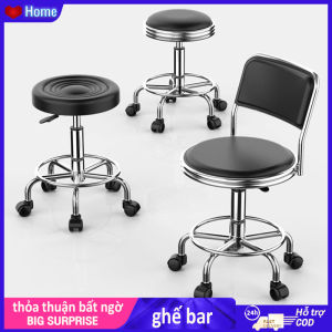 HOMESENCE ghế bar Ghế Kỹ Thuật Viên Spa Có Tựa Da Cao Cấp Ghế Xoay 360 Độ DÀNH COH Ghế Bar Kiểu Hiện Đại Chất Liệu Thép Ghế Bar Có Tựa Lưng Đa Dạng Màu Sắc - Lazada