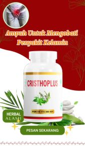 Cristhoplus Sitaspro ORIGINAL obat sipilis gonore kencing nanah herbal sudah BPOM aman untuk ibu hamil menyusui. Kapsul Kesehatan Kencing Nanah - Lazada