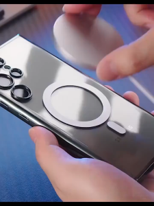 ใสกันกระแทก เคสแม่เหล็ก สำหรับ เคสชาร์ได้ สำหรับ For HUAWEI P30 P40 P50 Pro P60 P60Pro Pura 70 70Pro 80Pro 80 Ultra