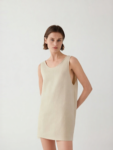 ICICLE | Womens Summer Sleeveless Floral Top Double-layer Linen Cotton