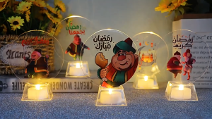 Lampu Lilin LED Ramadan - Dekorasi Estetik Untuk Saat Berbuka & Souvenir Lebaran Unik