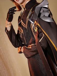 ชุดคอสเพลย์ Genshin Rex Lapis Cosplay พร้อมวิกผม สำหรับผู้ใหญ่ จาก Genshin Impact Anime