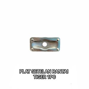 Plat Setelan Rantai Tiger (Harga Per 1 PCS) - Plate Pelat Washer Stelan Penahan Bracket Breket Rante Chain Adjuster Samping Tutup Arm Belakang Honda Tiger Lama Tilam Tiger New Tiger Revo Tirev Tiger Pece