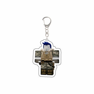 Bandai | For Forsaken Elliot Chance Two Time Guest1337 Dusekkar Taph Acrylic Keychain Periphery Backpack Decoration Pendant Holiday Gift