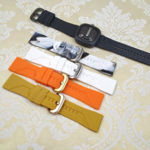 Suitable for Seven Or Seven Fridays M 2 P1q3 Rubber Watch Strap Male Sevenfrda Soft Silicone Watch Bracelet Canvas