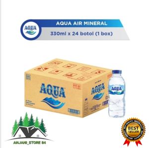 Aqua Air Mineral 330ml x 24 Botol (1 Box)