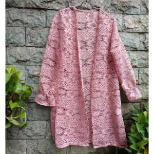 Kardigan Cardigan Outer Brokat Lace Malida