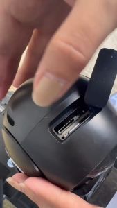 V380 PRO Solar Street Light CCTV Camera 4G/WIFI Camera outdoor 2in1 Waterproof 360 panoramic view HD Full Color Night Vision CCTV With Alarm PTZ Control by mobilephone No Need Wifi Connection AI Human Detection Security Camera