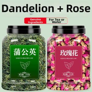 White and Red Rose Tea Blending Dried Flowers Herbal Free