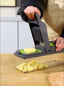 12-in-1 vegetable slicer handheld vegetable chopper onion slicer potato peeler kitchen tool