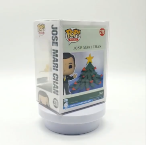 1pcs 4inch Funko Pop Protector Toy Collection Protection Box Plastic Transparent Box