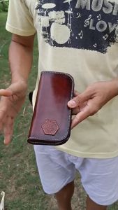 (มีโค้ดส่งฟรี) กระเป๋าตังค์ชาย กระเป๋าใบยาว หนังวัวฟอกฝาด หนังวัวแท้ กระเป๋าหนังแท้อายุการใช้งานและความทนทานสูงมาก มีความแข็ง หนา