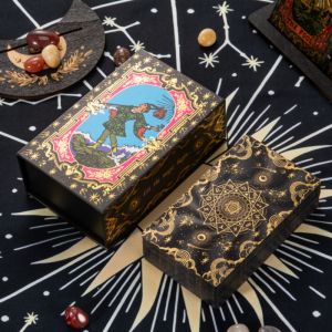 Classic Tower Luo Poker Cards Complete Set 78 Pieces Collectible PVC Beginners Edition Tabletop Game Tarot Cards