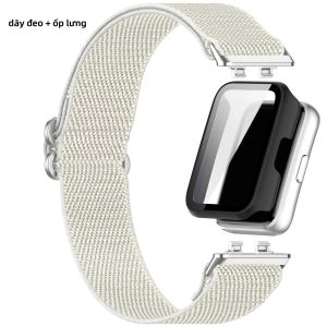 Dây Đeo Nylon + Vỏ Bảo Vệ Cho Huawei Band11 11Pro Dây Đeo Đồng Hồ Dệt Co Giãn Có Khóa Trượt Tương Thích Với Huawei Watch11/11pro NFC