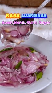 Acar Bawang Merah Asem Seger Manis 200 gr