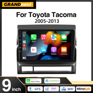 Grandnavi 9” Android 13 Car Radio For Toyota Tacoma 2 Hilux 2005-2013 Wireless Carplay Android Auto Stereo GPS DSP WIFI 2Din