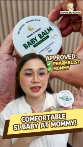Kamay ni Nanay Baby Balm Combo Pack – 100% Natural and Organic Massage Balm for Babies and Calming Massage Oil for Coughs and Cold safe for G6PD