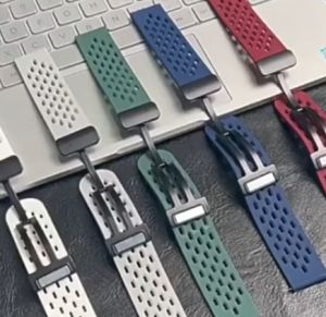 Silicone Strap for Xiaomi Redmi Watch 5 Active Strap / Redmi Watch 5 Lite Strap / Redmi Watch 3 Active Strap Folding Buckle Watch Band Accessories Replacement Bracelet