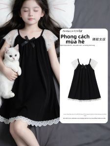 SHANGLEXIONG | Áo Đêm Mỏng Nhẹ Cho Trẻ Em Vải Lụa Mát Mẻ