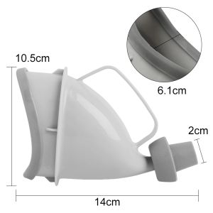 1pc Sale Portable Urine Toilet Aid Car Travel Outdoor Adult Urinals For Man Woman Children Potty Funnel Peeing Camping Toilet