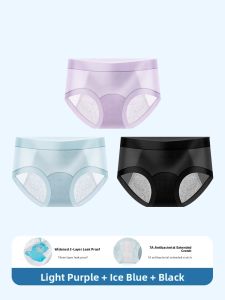 DREAM TIME | Antibacterial Seamless Ice Silk Panty for Womens Menstrual Period