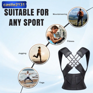 Back Support Brace Adjustable Lumbar Belt Posture Corrector Spine Support for Pain Relief Recovery