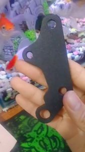 BREKET KALIPER SAMURAI 2 PISTON DISC 300MM RXK RXKING NEW BOTTOM SHOCK NEW