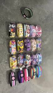 Bandai | Custom Elastic Polyester Wristband Rainbow Sweatband Sport Wrist Strap Heat Transfer Logo Promotional Wristlet