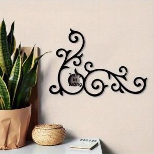 CIFbuy | Tranh Trang Trí Tường Bằng Sắt Thủ Công Phong Cách Nông Trại Cổ Điển Dành Cho Cửa Phòng Ngủ Trang Trí Nhà Cửa