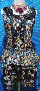 DRESS KUTUNG/SLEEVELESS HITAM(AESORWIUO) 115