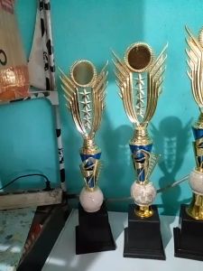 Piala Lomba Juara 1 2 3 4 (N0.21 BODY BIRU MARMER+RASER) \"costum\" FREE STICKER (BOLEH satuan)TERMASUK SETICKER DAN FREE DESIGN