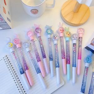 Gel Pen Glitter Bunny Rabbit Cat Lucu Imut Pulpen Gel Ballpoint Bulpen Bolpoin Bolpoint Pena Cute