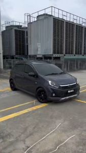 Universal Aerodynamic 35cm 48cm Car Rear Bumper Side Rocker Splitter Diffuser Lips SkirtCar Accessories Aksesori Kereta (Pair)