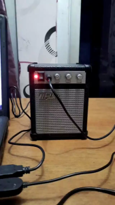 BERGARANSI MyAmp Speaker Portable klasik Model amplifier High Bass 3.5mm - MP35