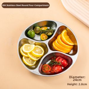 YANXING | Multi-functional 304 Stainless Steel Serving Platter Luxury