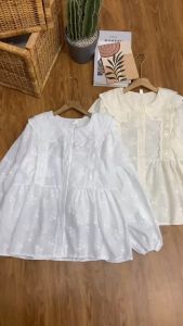 Blouse wanita Katun Korea Premium – Elegan Nyaman dan Anggun untuk Tampilan Feminin