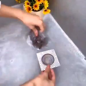 Stainless steel water filter for sinks bathrooms hair catchers showers drain filters anti-odor anti-clogging