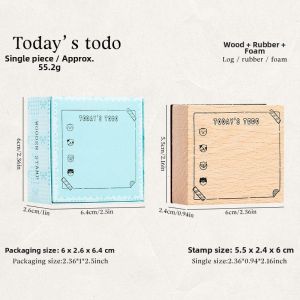 Stickers Punk | Light Retro Cartoon Border Stamp Set